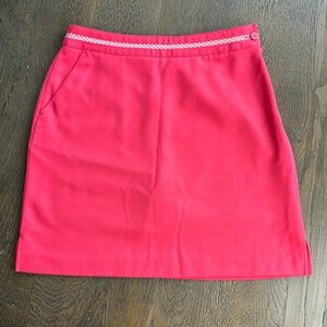 EV PRO™️ Size 4 'THE SAVOY' Hot Pink Side Zip Golf Skort